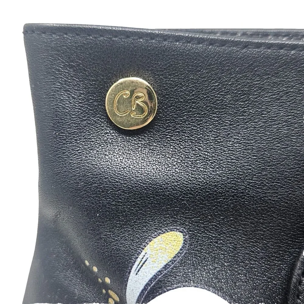 CHANII B Ankle Boot Carpe Diem Black Tattoo 41 Leather Limited Edition Glam Rock